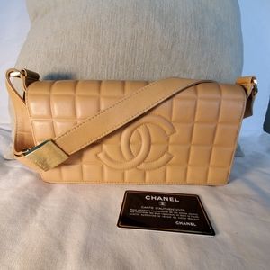 Chanel shoulder bag calfskin